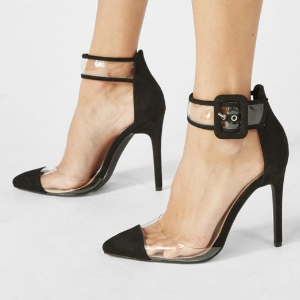 JUSTFAB Nola Ankle Strap Pump